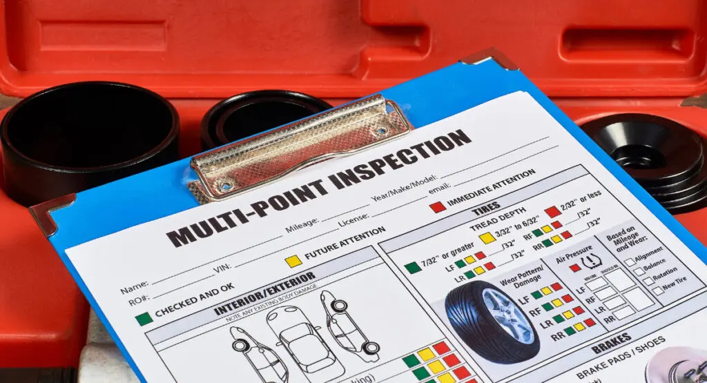Multi point inspection